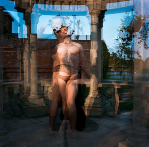 Model: Tristan Ginger, Photo: Les Huard - juxtaposed image blend