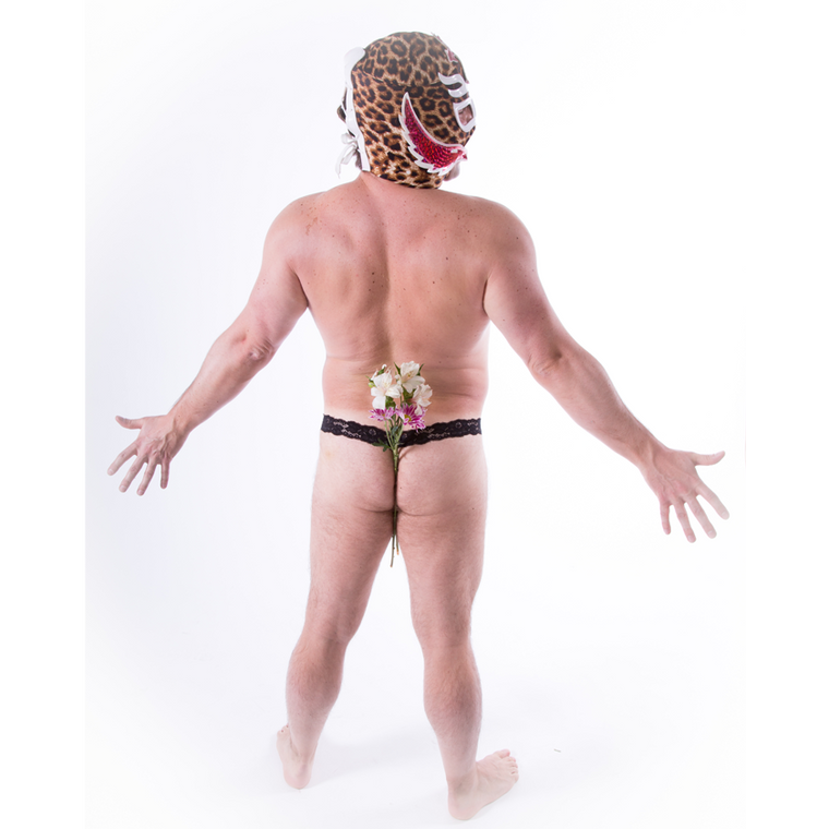 Luchador - Golden Thunderpants - Displaying flowers