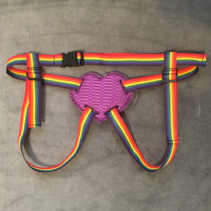 Heart base & harness for strap on